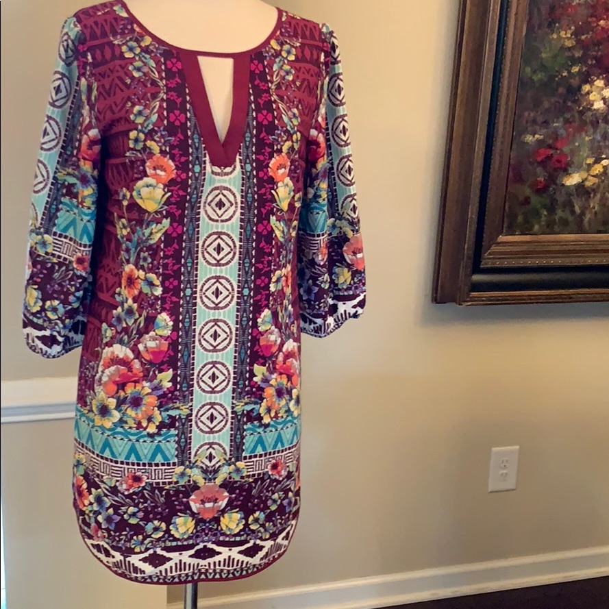Gorgeous Multi Color Dress By Pink Owl.
